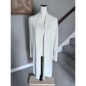 Calia by Carrie Underwood cream 
Open Front Cardigan Womens Size Large L